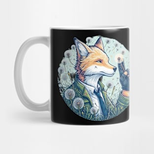 Fox Dandelion AI Mug